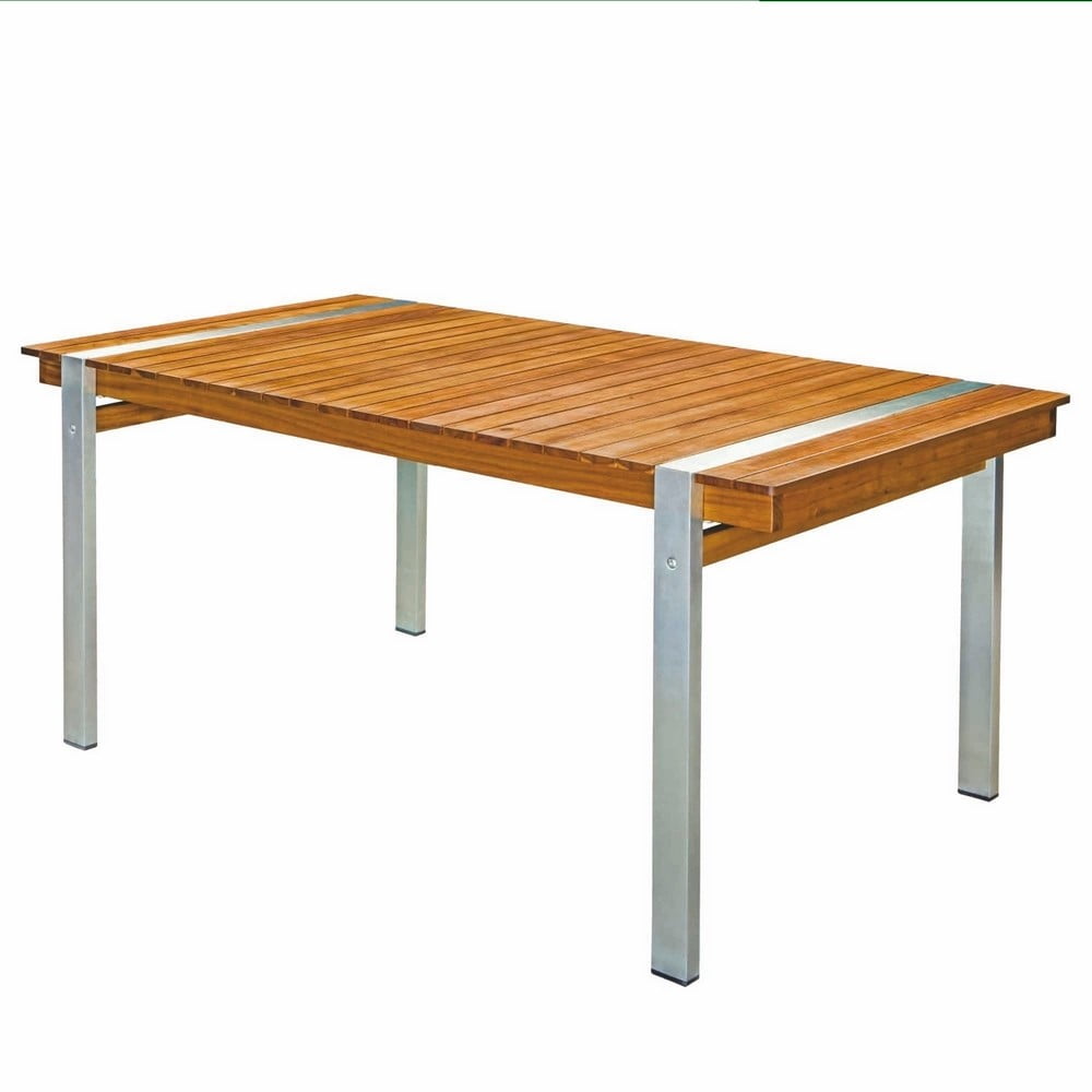 Masă de grădină din lemn de acacia 100x220 cm Norah – LDK Garden Masă de grădină din lemn de acacia 100x220 cm Norah – LDK Garden