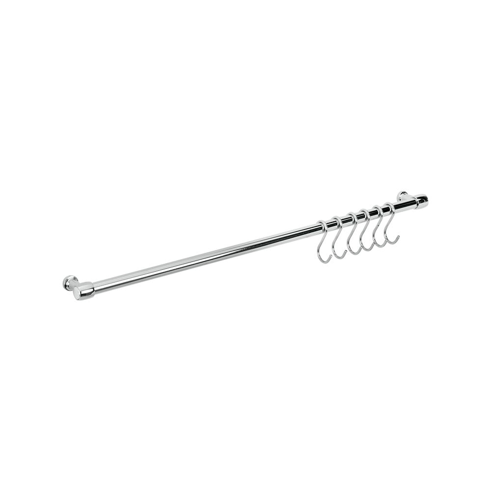 Tijă de agățat pentru bucătărie din oțel cromat Lonardo – Metaltex Tijă de agățat pentru bucătărie din oțel cromat Lonardo – Metaltex