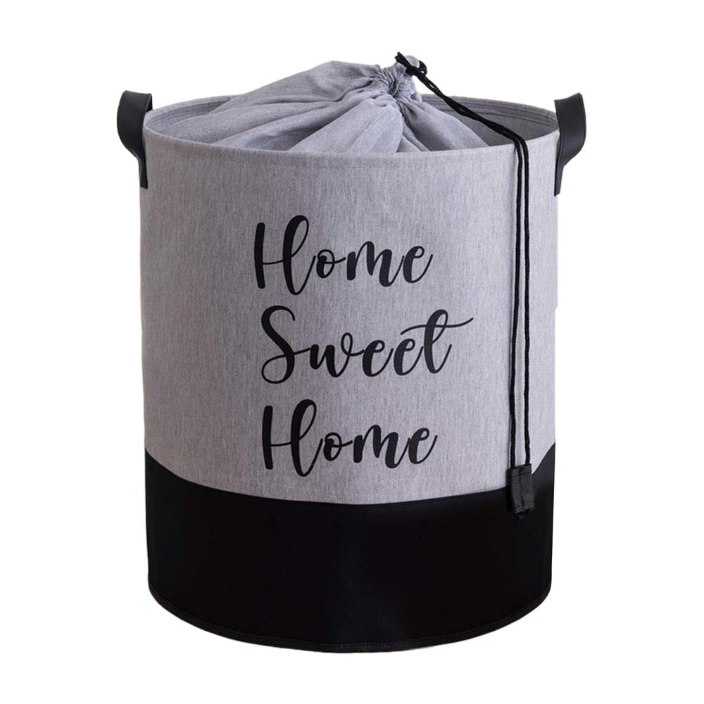 Coș de depozitare de depozitare din material textil ø 37x40 cm – Mioli Decor Coș de depozitare de depozitare din material textil ø 37x40 cm – Mioli Decor
