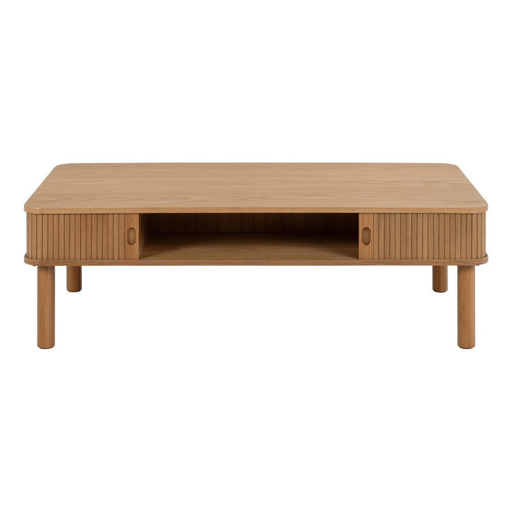 Măsuță de cafea în culoare naturală cu aspect de lemn de stejar 70x130 cm Langley – Actona Măsuță de cafea în culoare naturală cu aspect de lemn de stejar 70x130 cm Langley – Actona