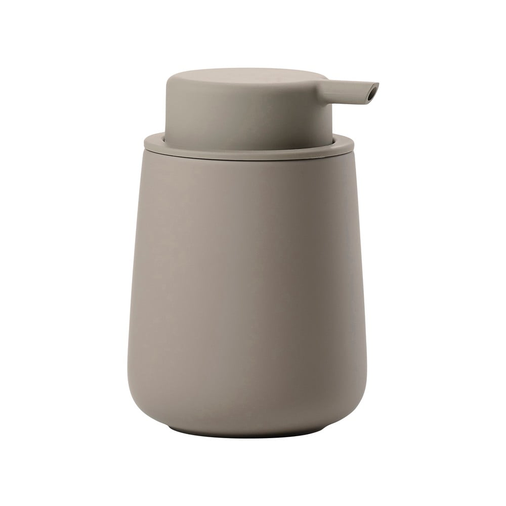 Dozator de săpun lichid maro din gresie ceramică 250 ml Nova One – Zone Dozator de săpun lichid maro din gresie ceramică 250 ml Nova One – Zone