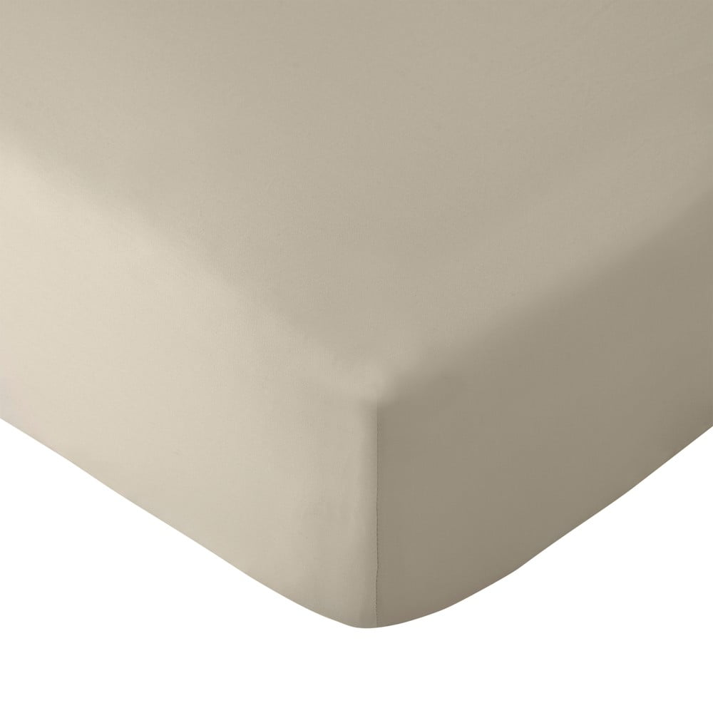 Cearceaf bej cu elastic 150x200 cm So Soft Easy Iron – Catherine Lansfield Cearceaf bej cu elastic 150x200 cm So Soft Easy Iron – Catherine Lansfield