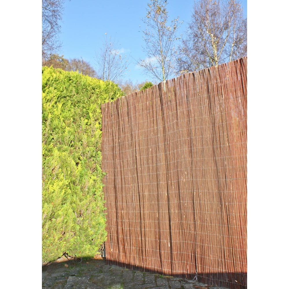 Paravan de balcon din răchită de culoare naturală 300x200 cm - Garden Pleasure Paravan de balcon din răchită de culoare naturală 300x200 cm - Garden Pleasure