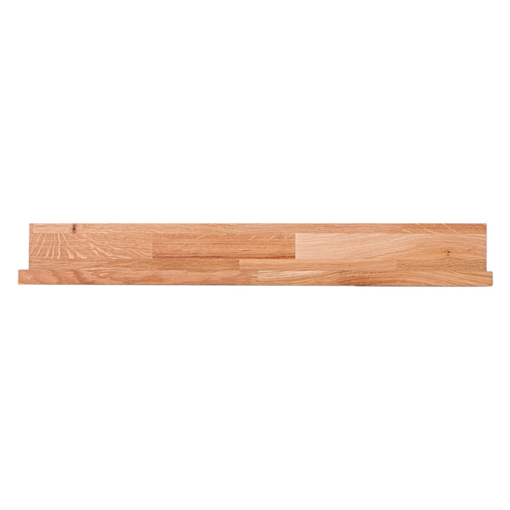 Raft pentru tablouri din lemn de stejar în culoare naturală 60 cm Kalle - Interia Home & Living Raft pentru tablouri din lemn de stejar în culoare naturală 60 cm Kalle - Interia Home & Living