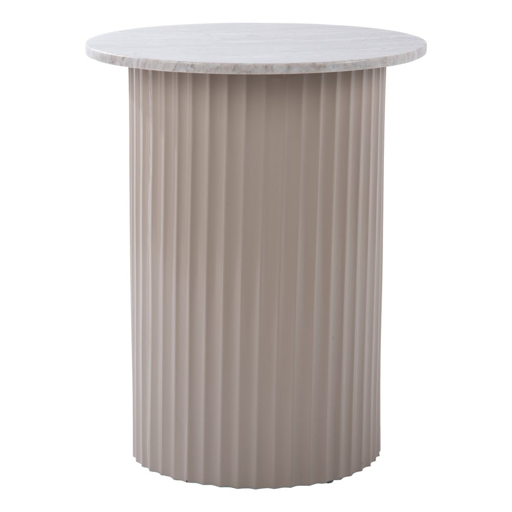 Măsuță auxiliară rotundă din marmură ø 50 cm Luscious – Leitmotiv Măsuță auxiliară rotundă din marmură ø 50 cm Luscious – Leitmotiv