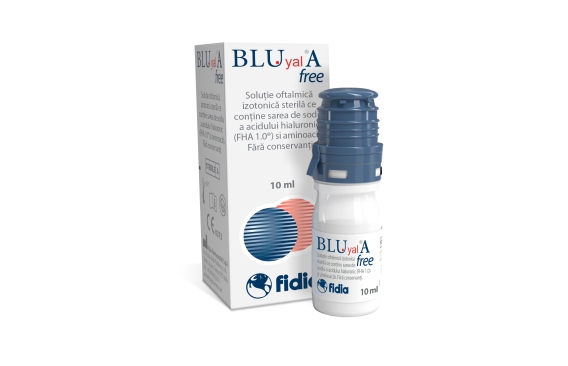 Blu Yal A 0.15% solutie oftalmica Free, 10ml, Fidia Farmaceutici Blu Yal A 0.15% solutie oftalmica Free, 10ml, Fidia Farmaceutici