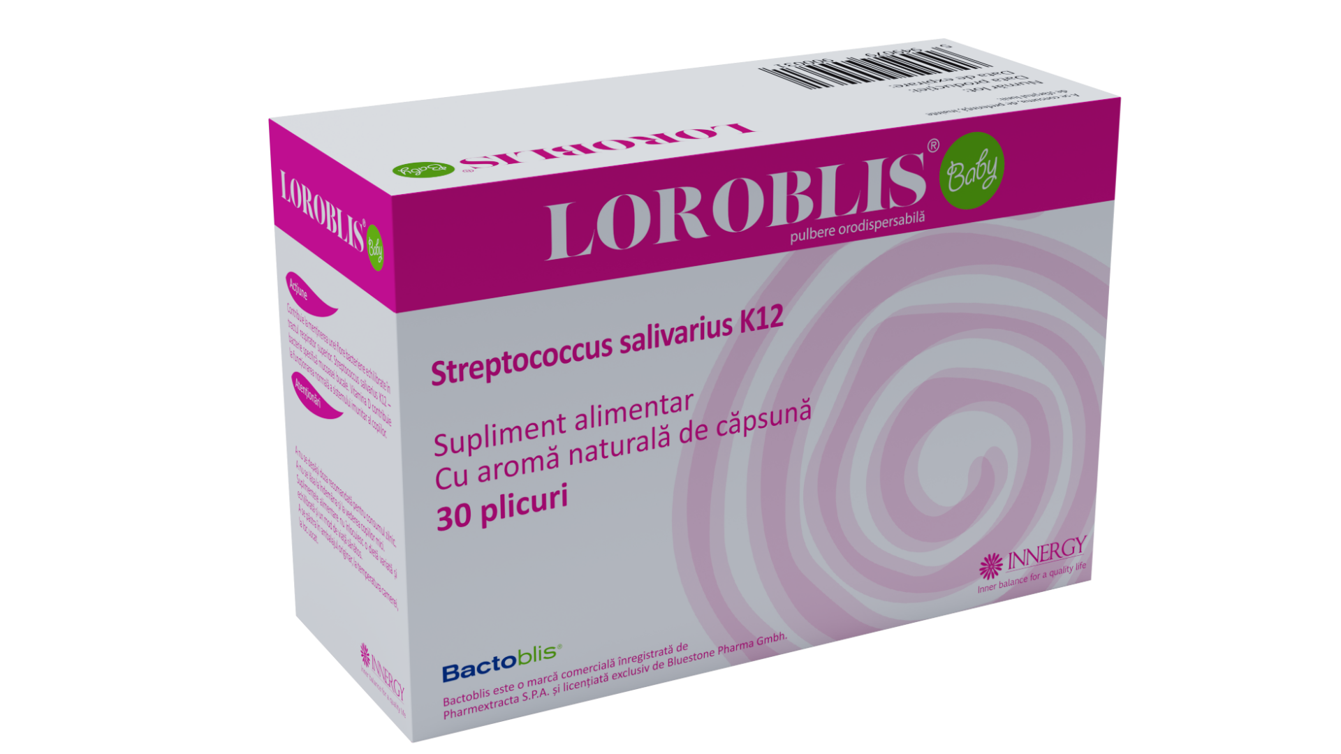 Loroblis Baby pulbere orodispersabila, 30 plicuri, Innergy