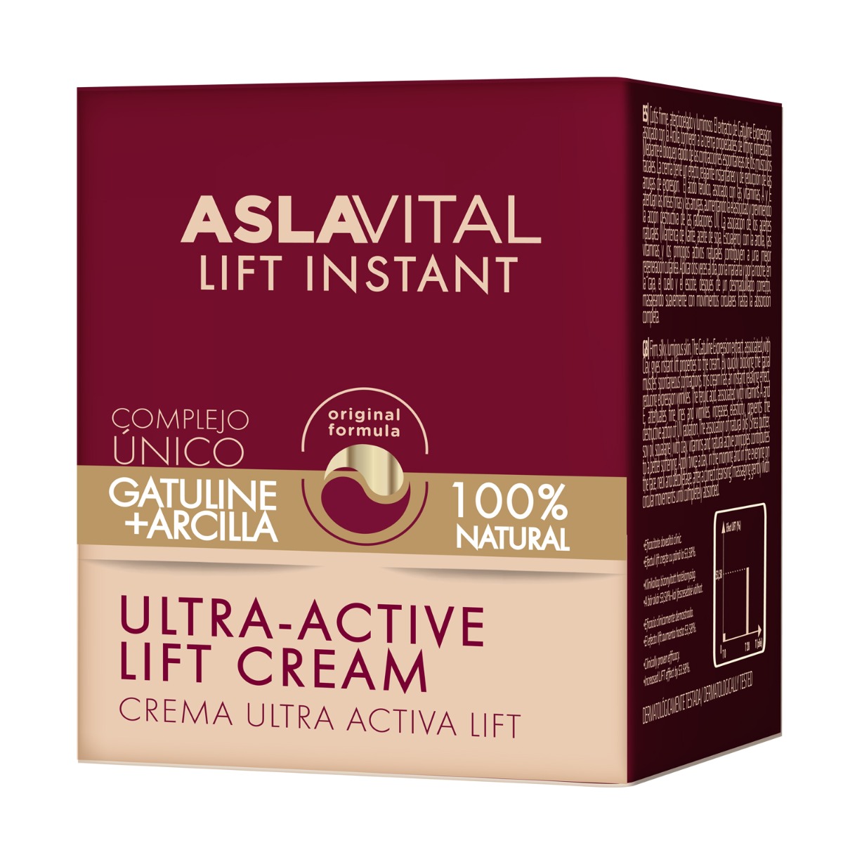 Crema Lift ultra activa pentru toate tipurile de ten, 50ml, AslaVital Crema Lift ultra activa pentru toate tipurile de ten, 50ml, AslaVital