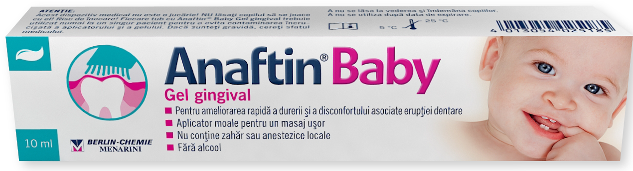 Anaftin Baby gel gingival, 10ml, Berlin Chemie