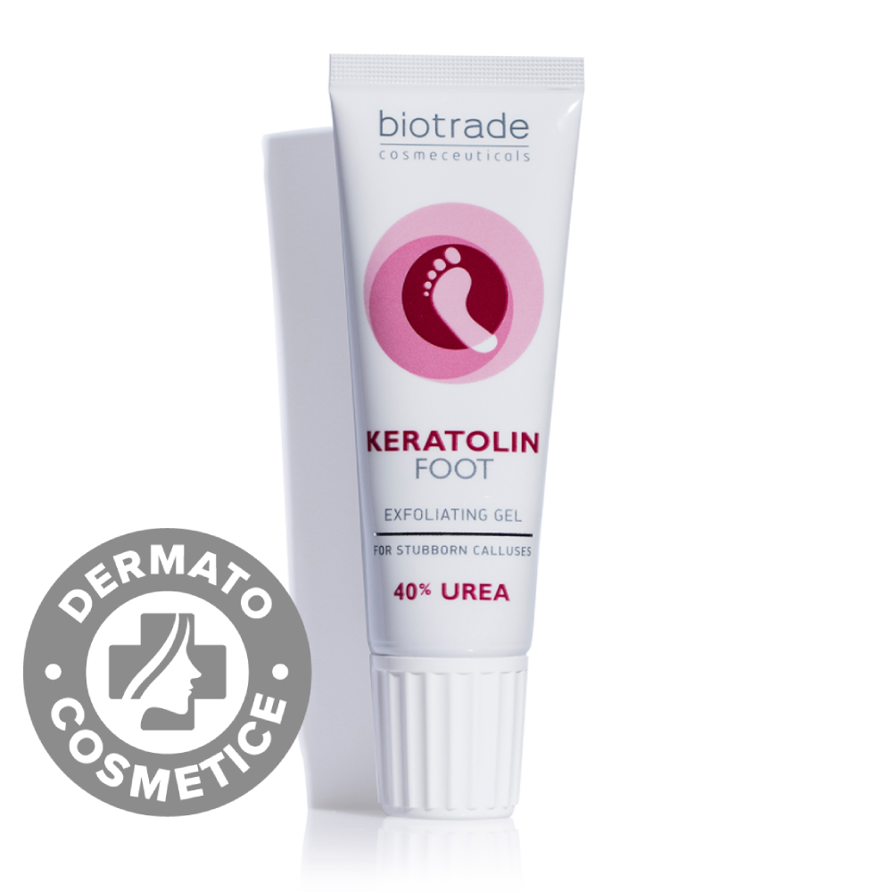Gel hidratant pentru bataturi cu uree 40% Keratolin, 15ml, Biotrade Gel hidratant pentru bataturi cu uree 40% Keratolin, 15ml, Biotrade