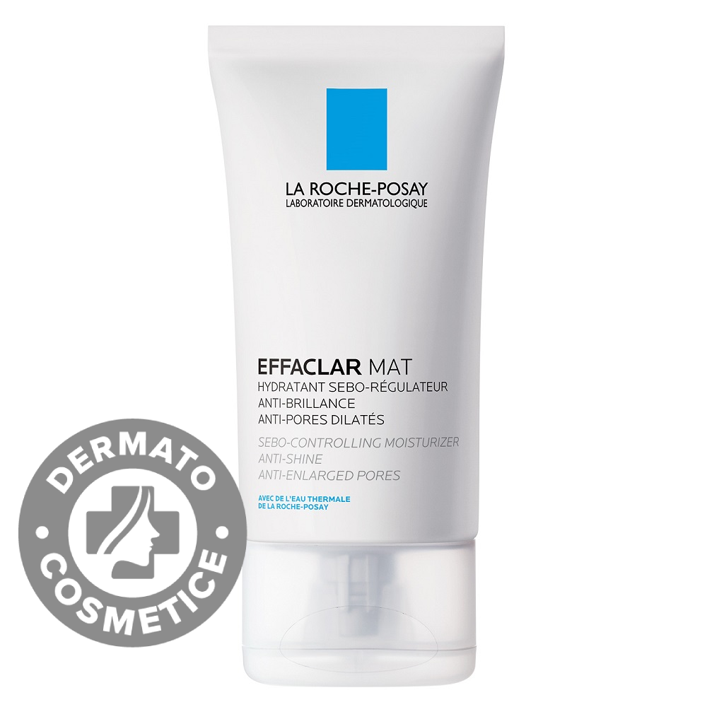 Crema de fata hidratanta si matifianta pentru tenul gras cu tendinta acneica Effaclar Mat, 40ml, La Roche-Posay Crema de fata hidratanta si matifianta pentru tenul gras cu tendinta acneica Effaclar Mat, 40ml, La Roche-Posay