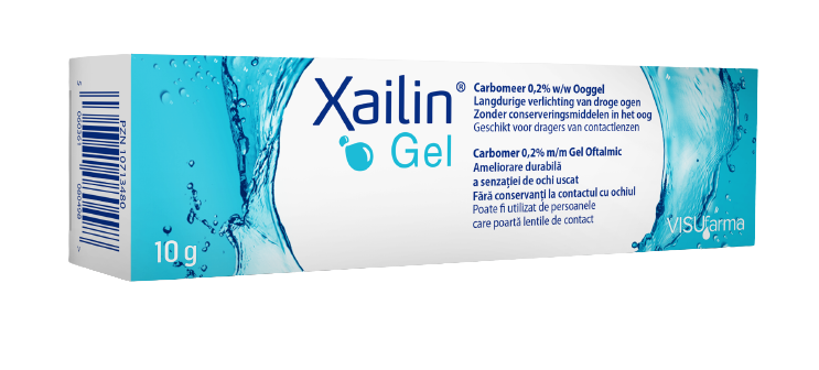 Gel oftalmic Xailin, 10 g, Visufarma