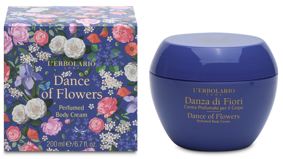 L'Erbolario Crema de corp parfumata Dance of Flowers, 200ml