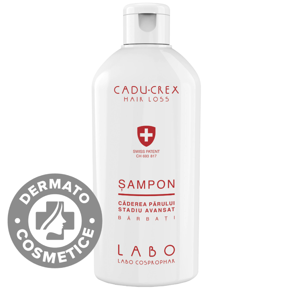 Sampon Cadu-Crex impotriva caderii parului pentru barbati stadiu avansat, 200ml, Labo Sampon Cadu-Crex impotriva caderii parului pentru barbati stadiu avansat, 200ml, Labo