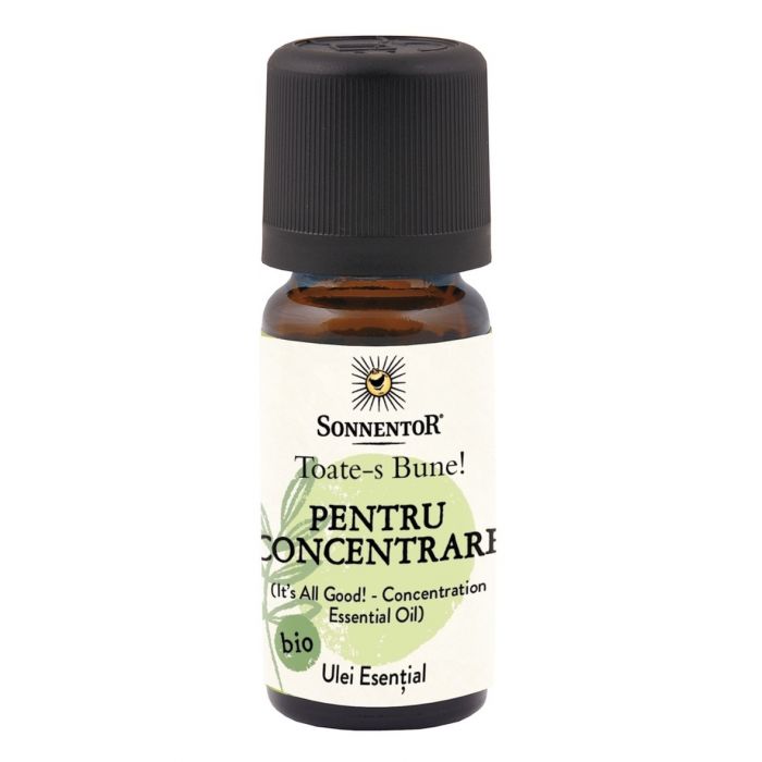 Ulei Bio Esential Toate-s Bune! - Pentru Concentrare, 10ml, Sonnentor Ulei Bio Esential Toate-s Bune! - Pentru Concentrare, 10ml, Sonnentor