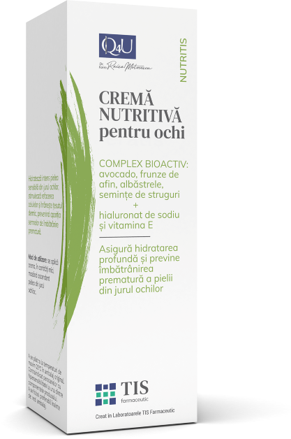 Crema nutritiva pentru ochi NutriTIS, 20ml, Tis Farmaceutic