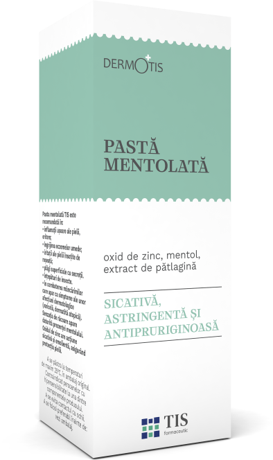 Pasta mentolata DermoTIS, 50ml, Tis Farmaceutic