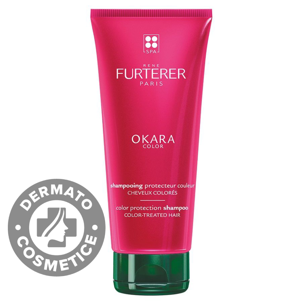 Sampon pentru protejarea parului vopsit Okara, 200ml, Rene Furterer Sampon pentru protejarea parului vopsit Okara, 200ml, Rene Furterer