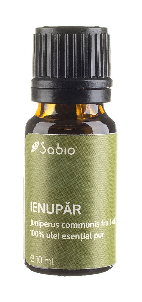 Ulei esential pur de ienupar (juniperus communis), 10ml, Sabio Ulei esential pur de ienupar (juniperus communis), 10ml, Sabio