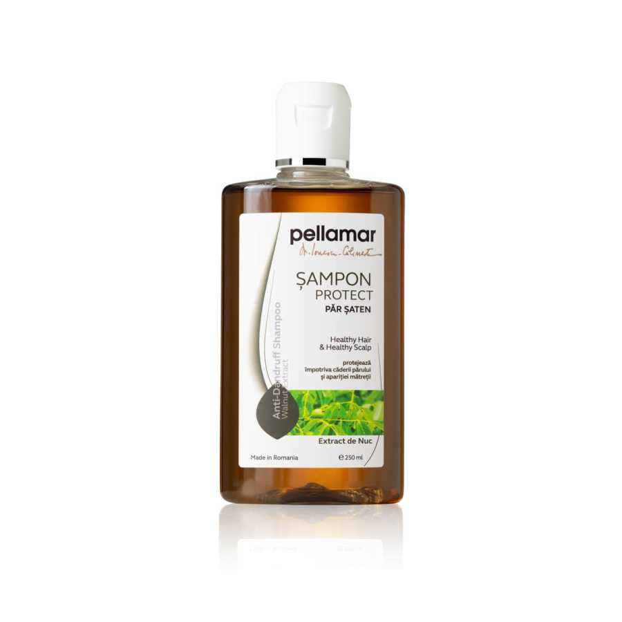 Sampon cu extract de nuc pentru par saten Beauty Hair, 250ml, Pell Amar Sampon cu extract de nuc pentru par saten Beauty Hair, 250ml, Pell Amar