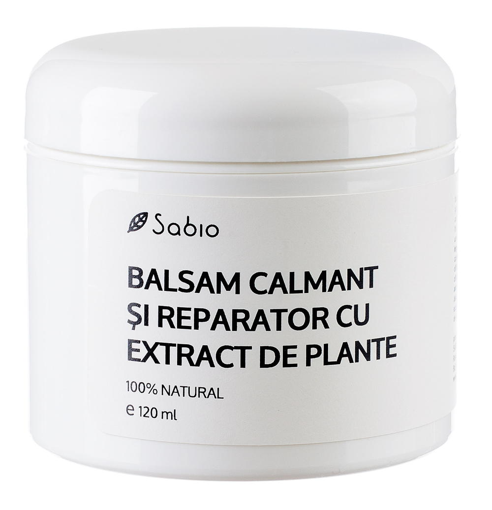 Balsam calmant si reparator cu extract din plante, 120ml, Sabio Balsam calmant si reparator cu extract din plante, 120ml, Sabio