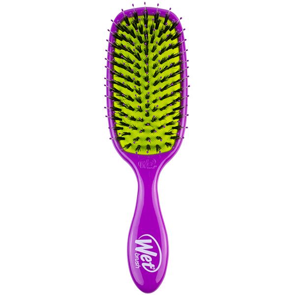 Perie de par pentru stralucire Shine Enhancer Mini Mov, 1 bucata, Wet Brush Perie de par pentru stralucire Shine Enhancer Mini Mov, 1 bucata, Wet Brush