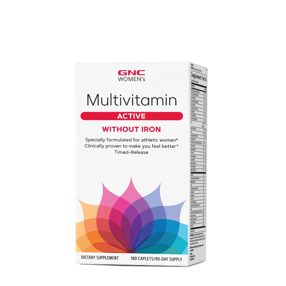 Complex de multivitamine pentru femei fara fier Active, 180 tablete, GNC Complex de multivitamine pentru femei fara fier Active, 180 tablete, GNC