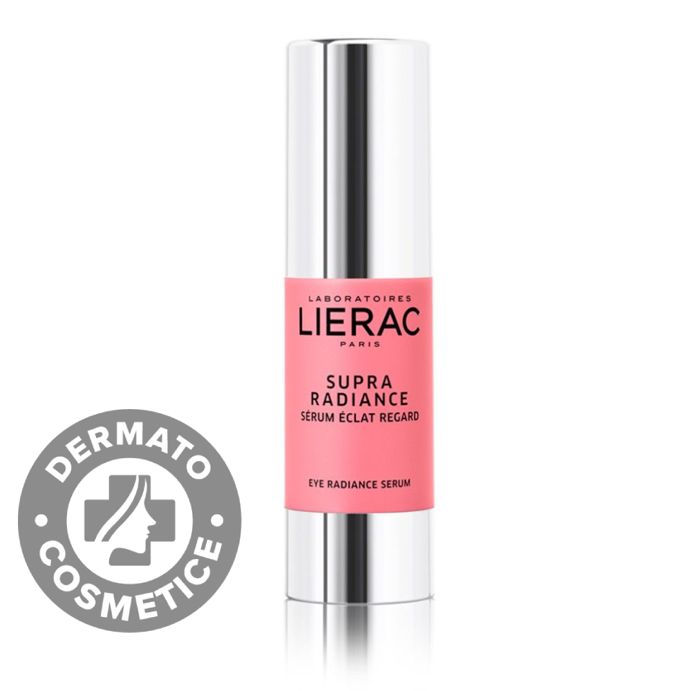 Serum iluminator contur de ochi Supra Radiance, 15ml, Lierac Paris Serum iluminator contur de ochi Supra Radiance, 15ml, Lierac Paris