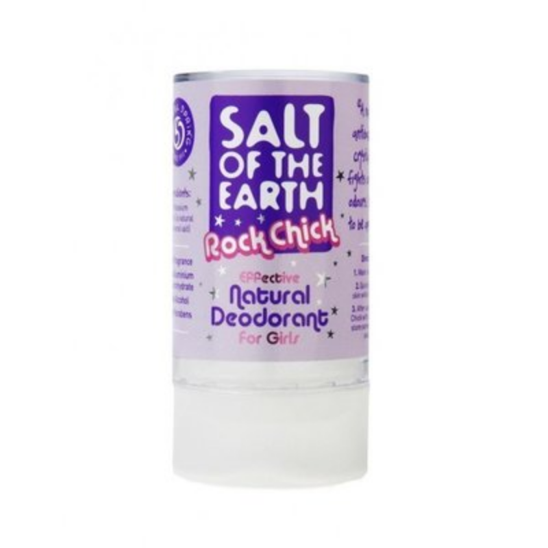 Deodorant stick natural Salt Of The Earth Rock Chick, 90g, Crystal Spring Deodorant stick natural Salt Of The Earth Rock Chick, 90g, Crystal Spring