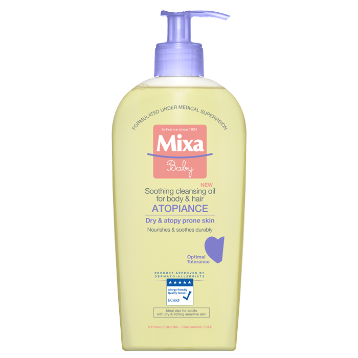 Ulei de curatare calmant pentru piele uscata cu tendinta atopica Atopiance, 250ml, Mixa Ulei de curatare calmant pentru piele uscata cu tendinta atopica Atopiance, 250ml, Mixa