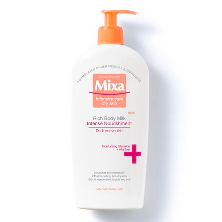 Lapte de corp pentru piele uscata Intense Nutrition, 400ml, Mixa Lapte de corp pentru piele uscata Intense Nutrition, 400ml, Mixa