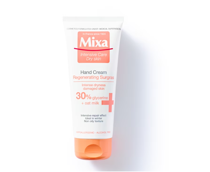 Crema reparatoare pentru pielea uscata a mainilor, 100ml, Mixa Crema reparatoare pentru pielea uscata a mainilor, 100ml, Mixa