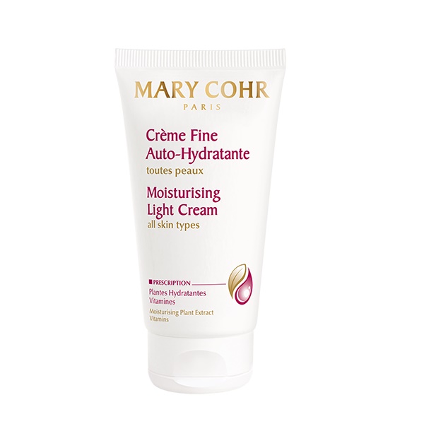 Crema hidratanta de fata Moisturising Light Cream, 50ml, Mary Cohr Crema hidratanta de fata Moisturising Light Cream, 50ml, Mary Cohr
