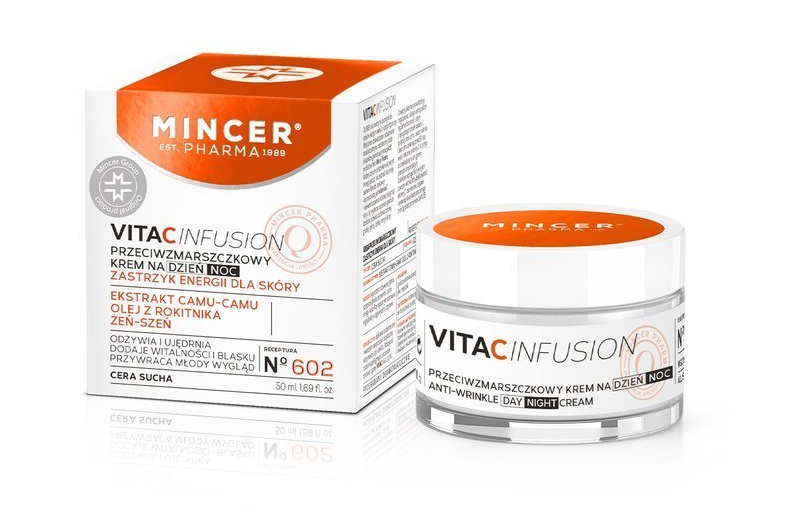 Crema hidratanta de zi si noapte Vitamina C Infusion, 50ml, Mincer Pharma Crema hidratanta de zi si noapte Vitamina C Infusion, 50ml, Mincer Pharma
