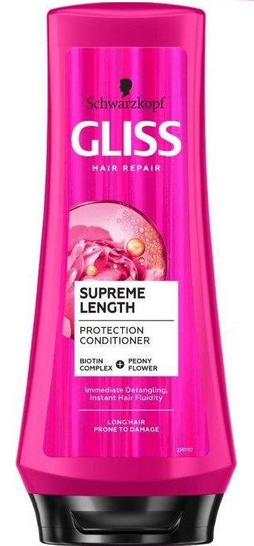 Balsam Supreme Length pentru par lung predispus deteriorarii si ingrasarii radacinilor, 200ml, Gliss Balsam Supreme Length pentru par lung predispus deteriorarii si ingrasarii radacinilor, 200ml, Gliss