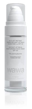 Crema instant Lifting si Hidratare 30S cu SPF30 ten normal/uscat, 30ml, Wawa Fresh Cosmetics Crema instant Lifting si Hidratare 30S cu SPF30 ten normal/uscat, 30ml, Wawa Fresh Cosmetics