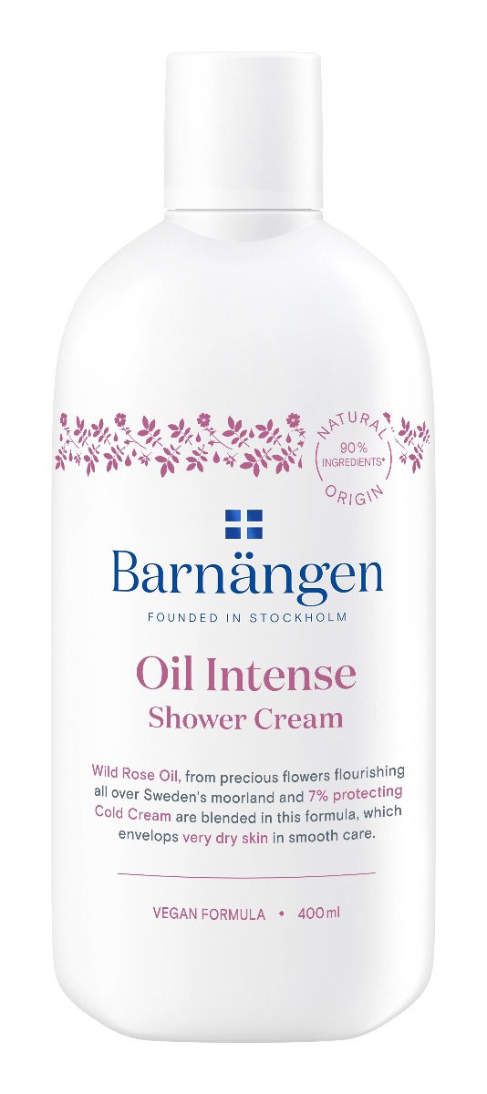 Crema de dus pentru piele foarte uscata Oil Intense, 400ml, Barnängen Crema de dus pentru piele foarte uscata Oil Intense, 400ml, Barnängen