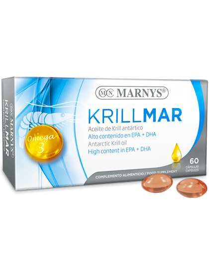 Krillmar Ulei de krill si ulei de peste cu omega 3, 60 capsule, Marnys Krillmar Ulei de krill si ulei de peste cu omega 3, 60 capsule, Marnys