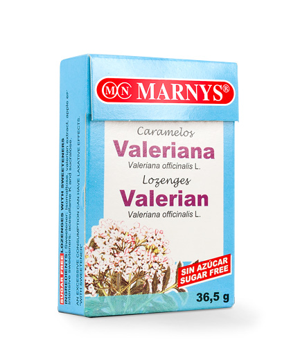 Bomboane cu valeriana pentru combaterea stresului si a anxietatii, 36.5g, Marnys Bomboane cu valeriana pentru combaterea stresului si a anxietatii, 36.5g, Marnys