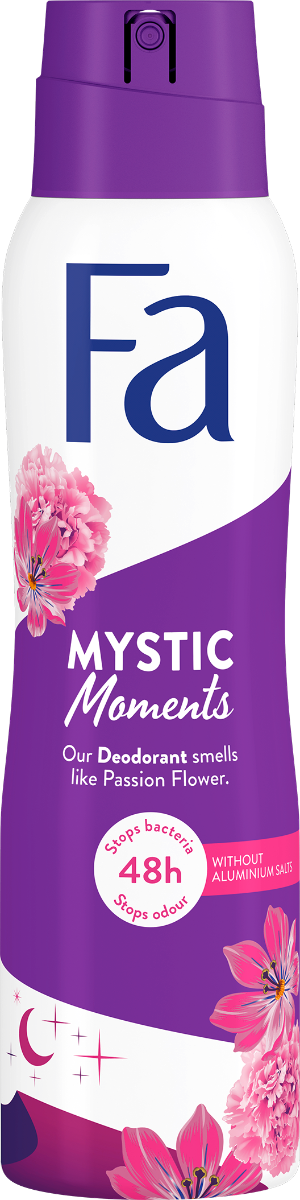 Deodorant spray Mystic Moments, 150ml, Fa