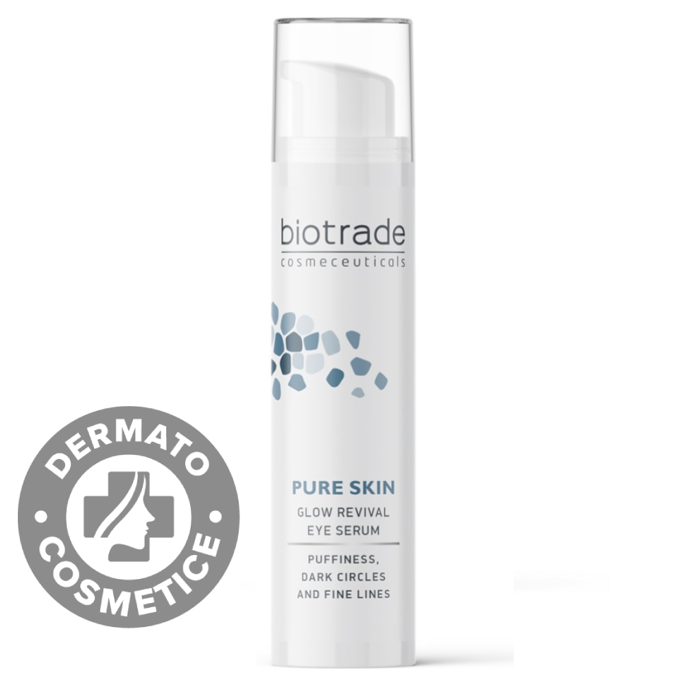 Ser iluminator pentru conturul ochilor Pure Skin, 15ml, Biotrade Ser iluminator pentru conturul ochilor Pure Skin, 15ml, Biotrade