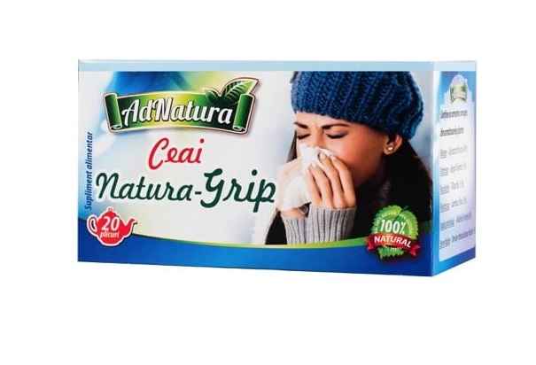 Ceai Natura-Grip, 20 plicuri, AdNatura