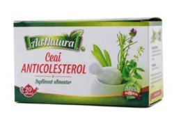 Ceai anticolesterol, 20 plicuri, AdNatura