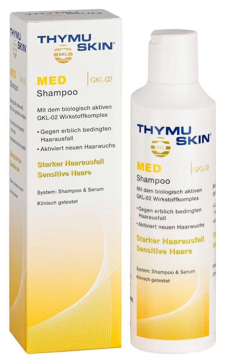 Sampon-tratament pentru alopecia difuza si areata Med, 200ml, THYMUSKIN Sampon-tratament pentru alopecia difuza si areata Med, 200ml, THYMUSKIN