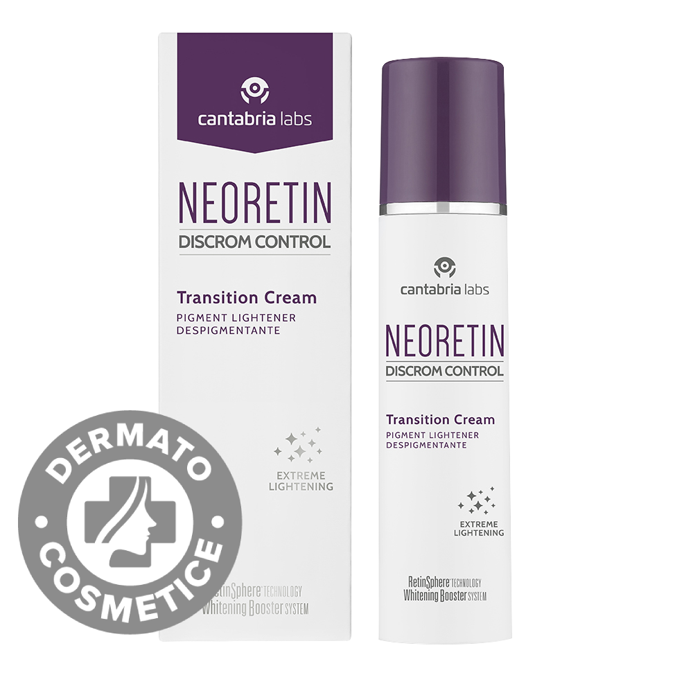 Crema anti-pete pigmentare Neoretin DC Transition, 50ml, Cantabria Labs Crema anti-pete pigmentare Neoretin DC Transition, 50ml, Cantabria Labs