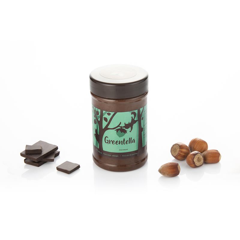 Crema tartinabila cu cacao si alune Greentella, 300g, Sweeteria Crema tartinabila cu cacao si alune Greentella, 300g, Sweeteria
