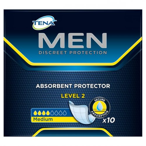Absorbante incontinenta pentru barbati Level 2, 10 bucati, Tena Absorbante incontinenta pentru barbati Level 2, 10 bucati, Tena