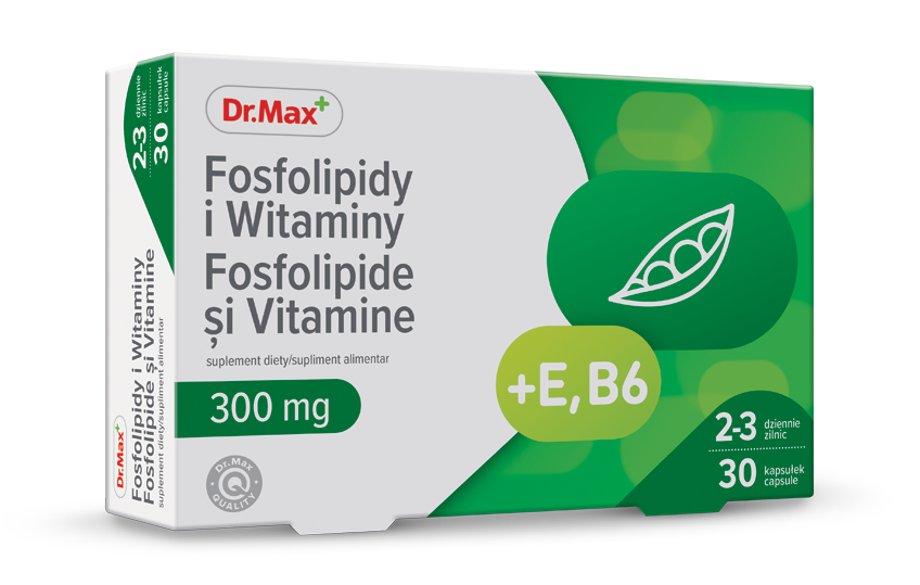 Dr. Max Fosfolipide si vitamine, 30 capsule