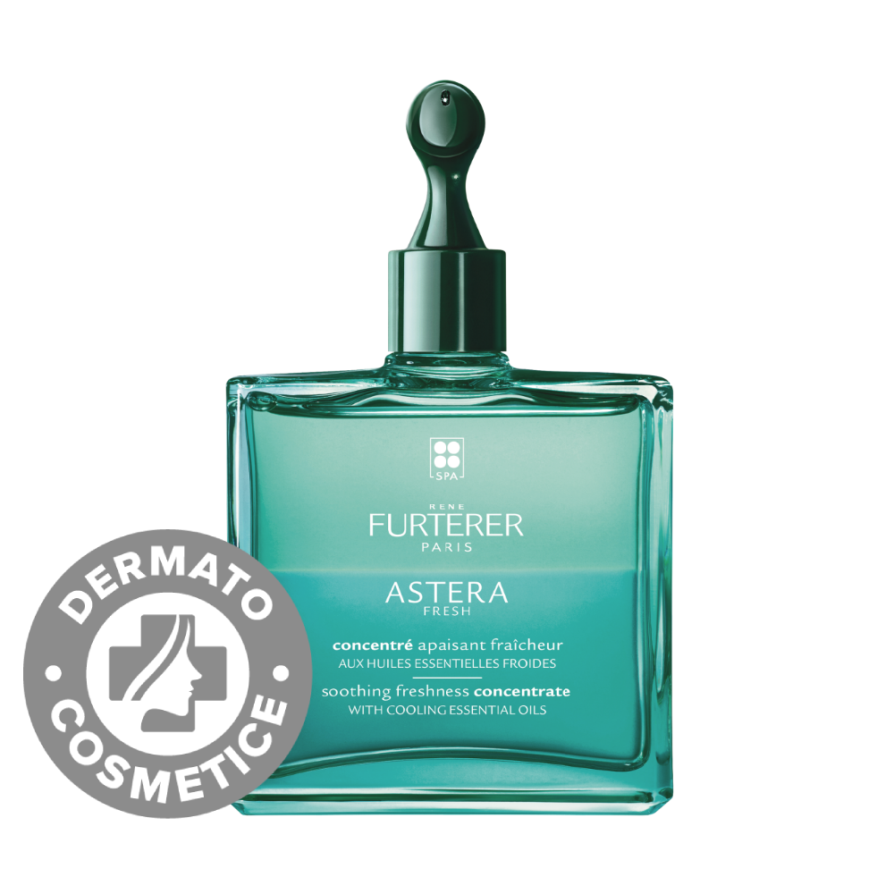 Concentrat calmant pentru scalp Astera Fresh, 50ml, Rene Furterer Concentrat calmant pentru scalp Astera Fresh, 50ml, Rene Furterer