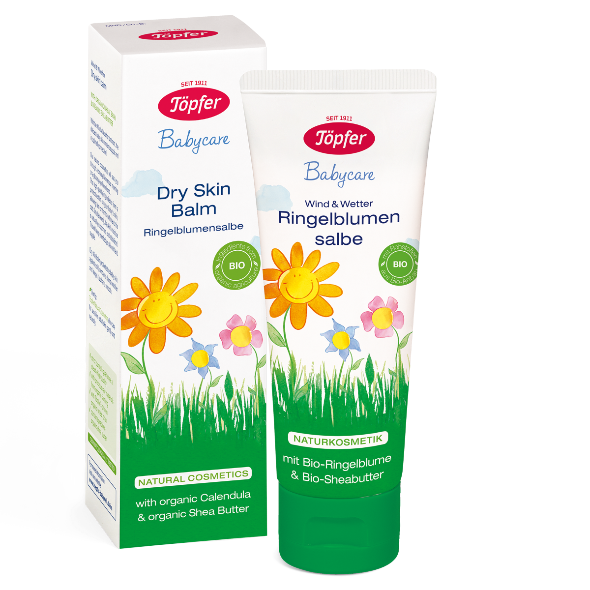 Balsam Bio pentru copii piele uscata protectie vant si intemperii, 75ml, Topfer Balsam Bio pentru copii piele uscata protectie vant si intemperii, 75ml, Topfer